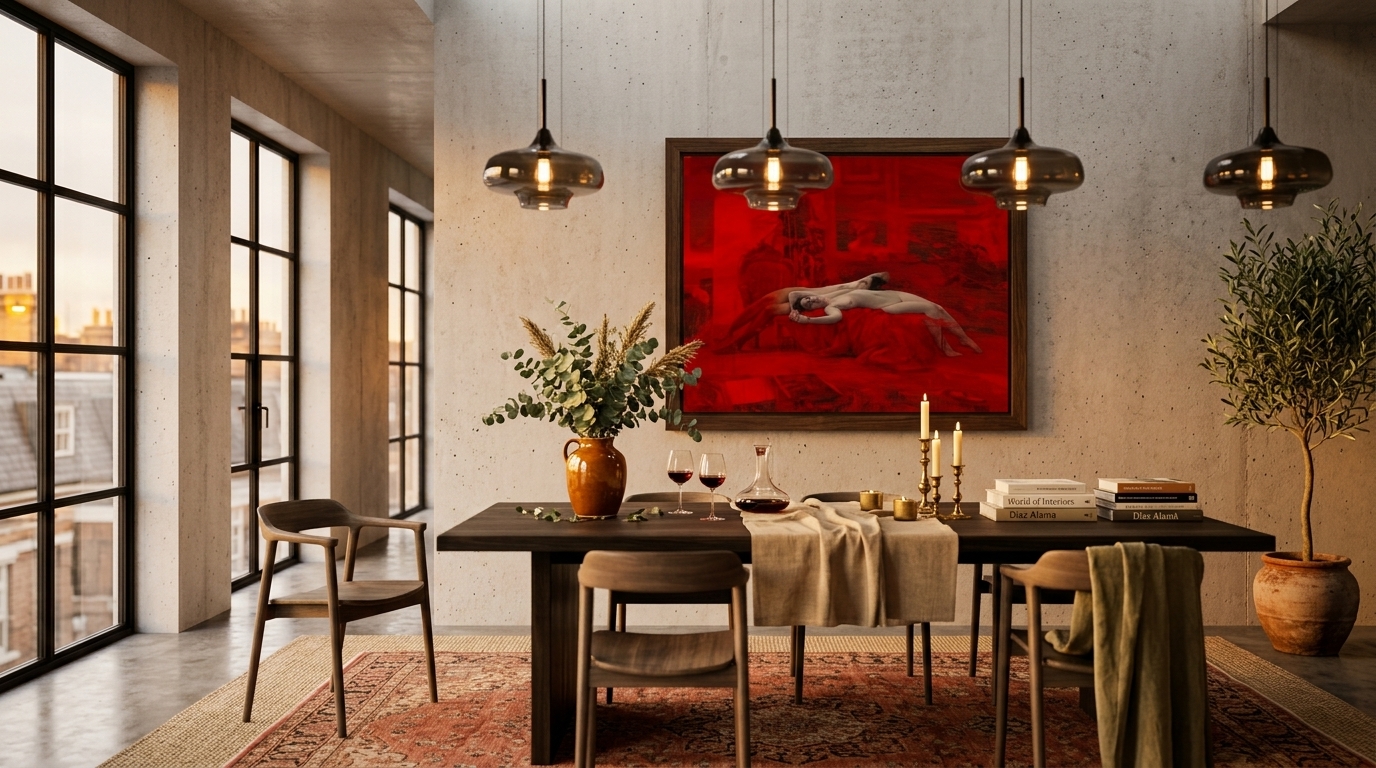 Every room needs an anchor — Dining · Jordi Díaz Alamà, Vulcano