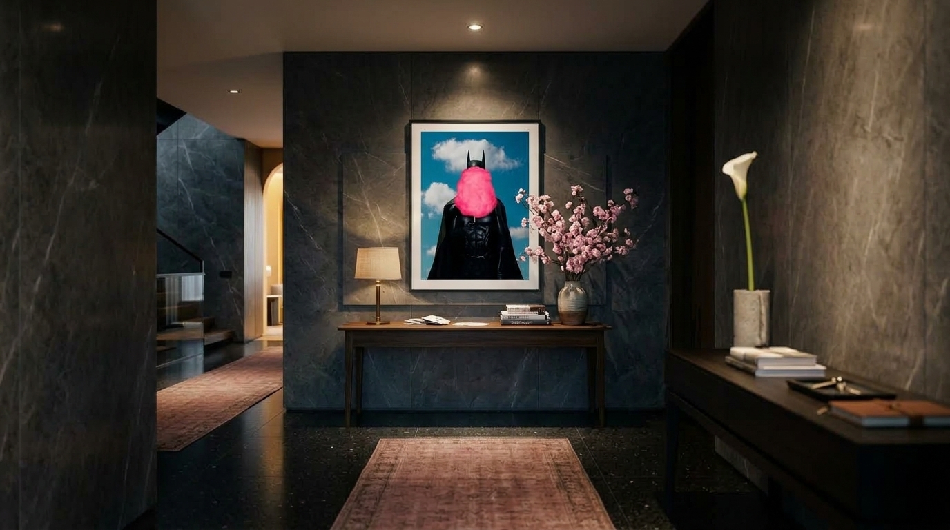 Layered lighting — Hallway · Sebastian Magnani, Cotton Candy
