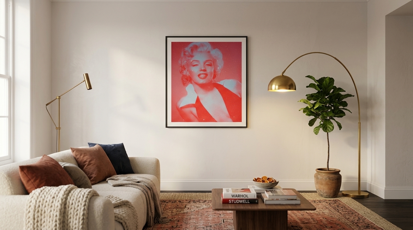The 3·5·7 styling rule — Living room · Studwell Diamond Dust