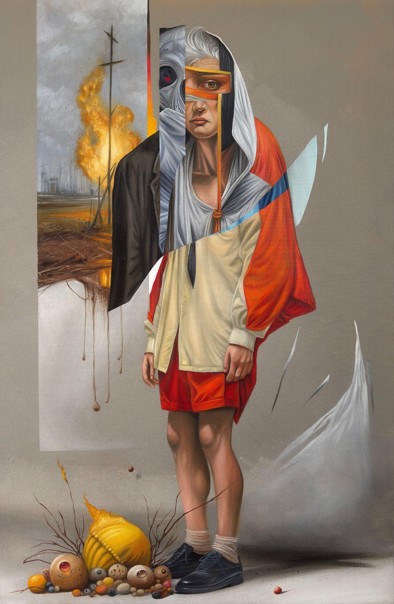 Girl With the Orange Balaclava