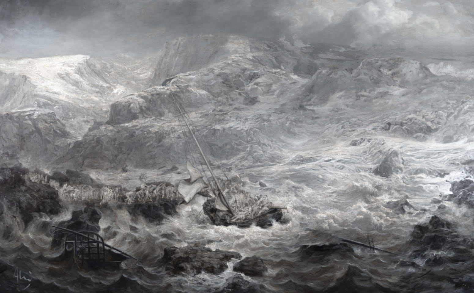 CANTO III. The Acheron — Giclée Print