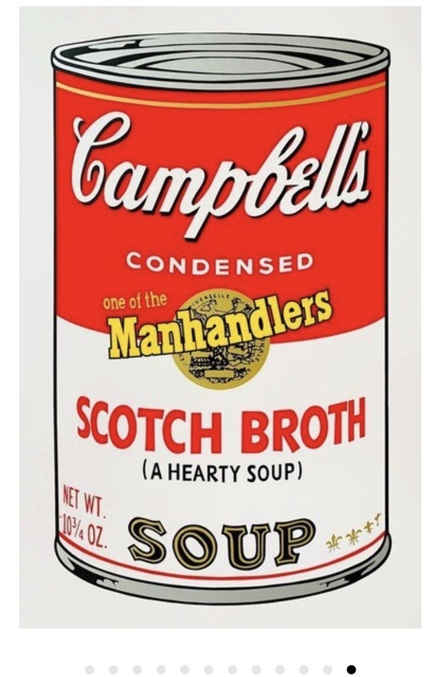 Soup Can II — Scotch Broth (11.59) (after Andy Warhol)
