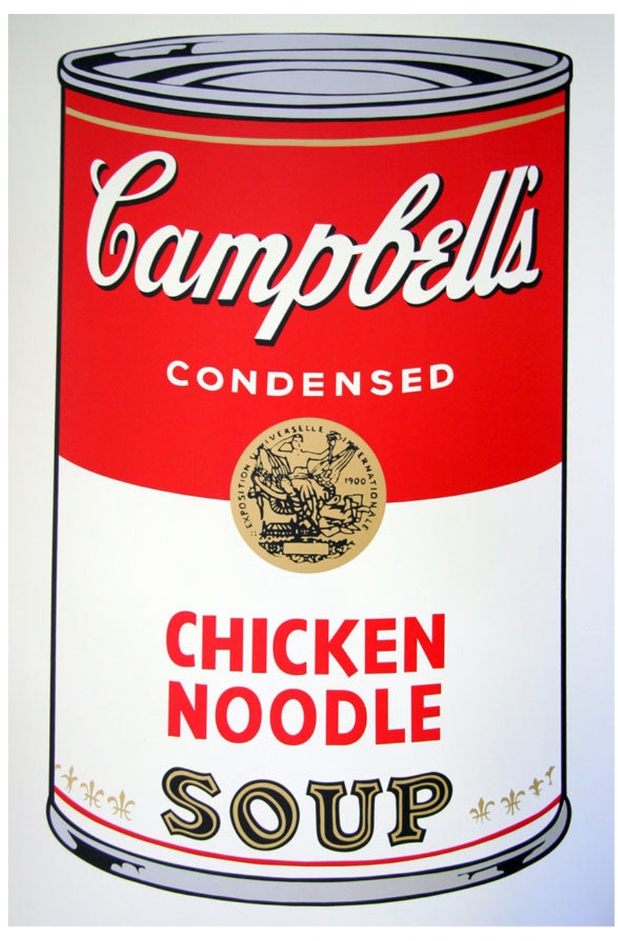 Soup Can I — Chicken Noodle (11.45) (after Andy Warhol)