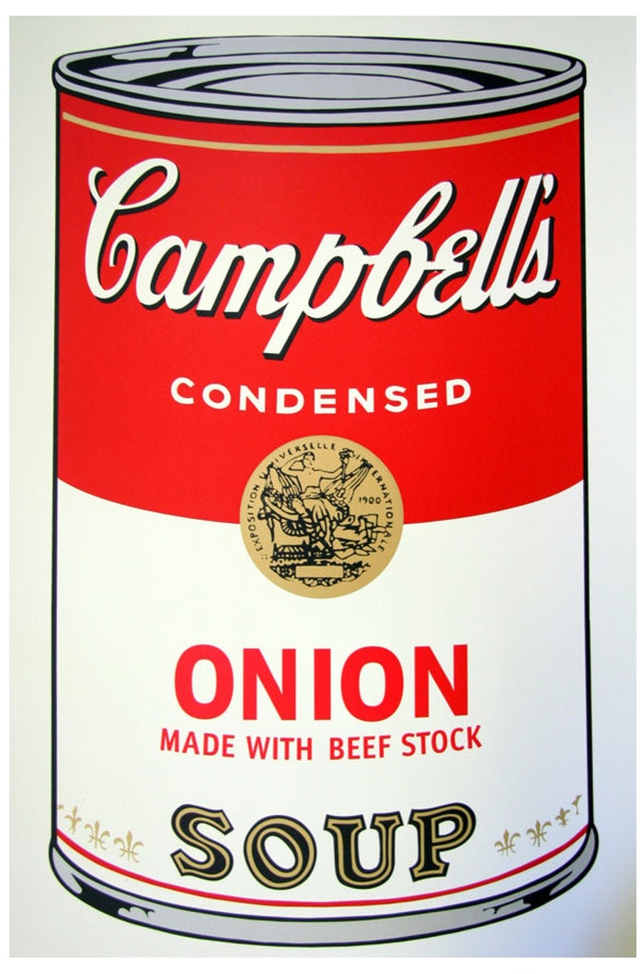 Soup Can I — Onion (11.47) (after Andy Warhol)