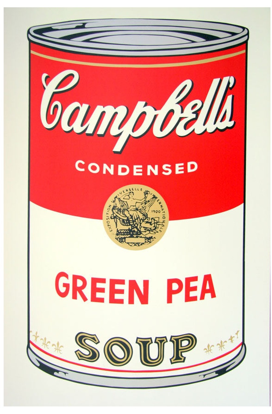 Soup Can I — Green Pea (11.53) (after Andy Warhol)