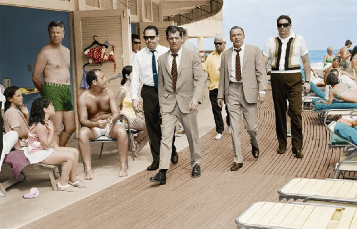 ONeil Frank Sinatra 1968 Colourised