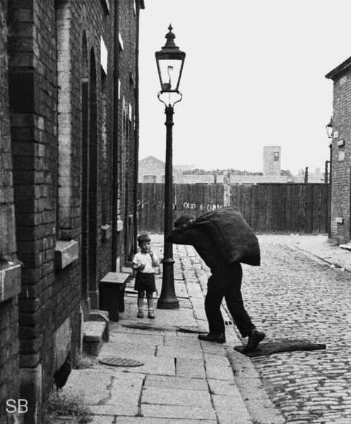 A Coalman and His Dog