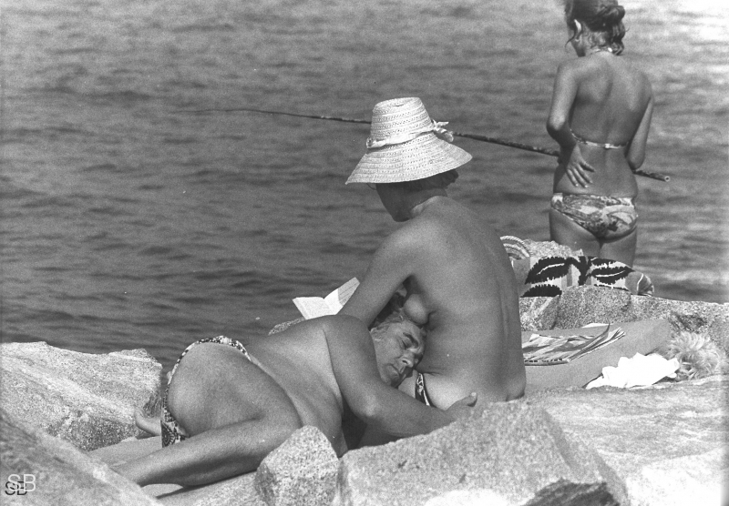 Couple on Beach, South of France