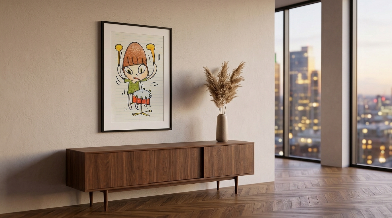 Yoshitomo Nara hero scene 2