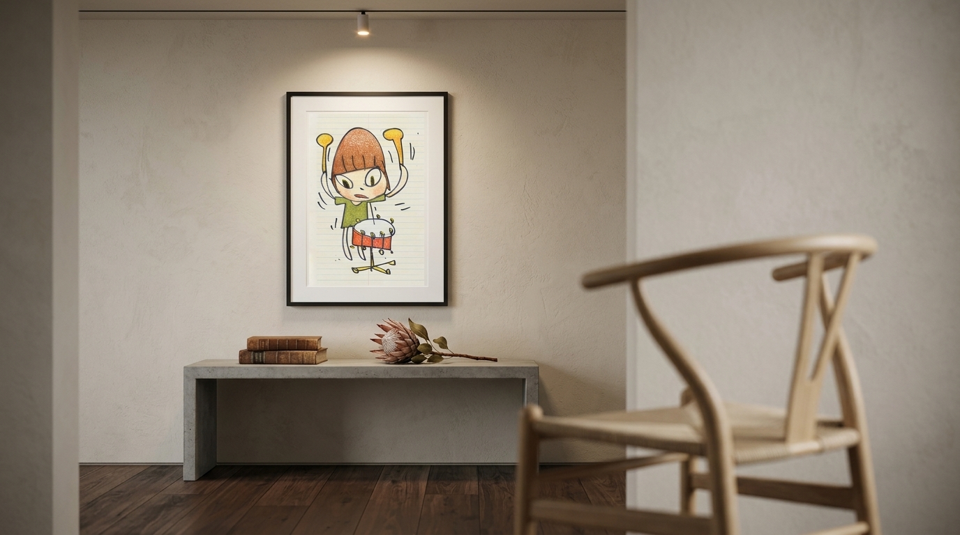 Yoshitomo Nara hero scene 3
