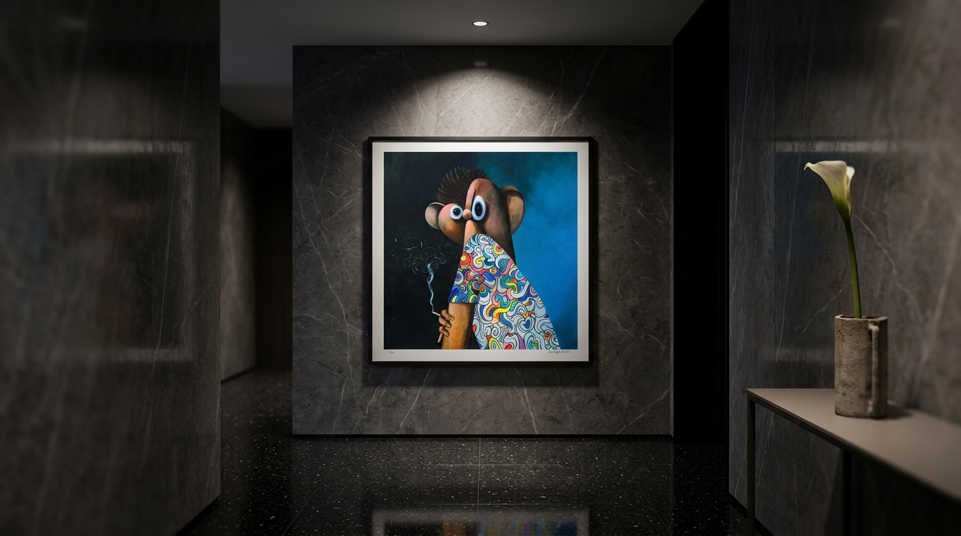 George Condo hero scene 3