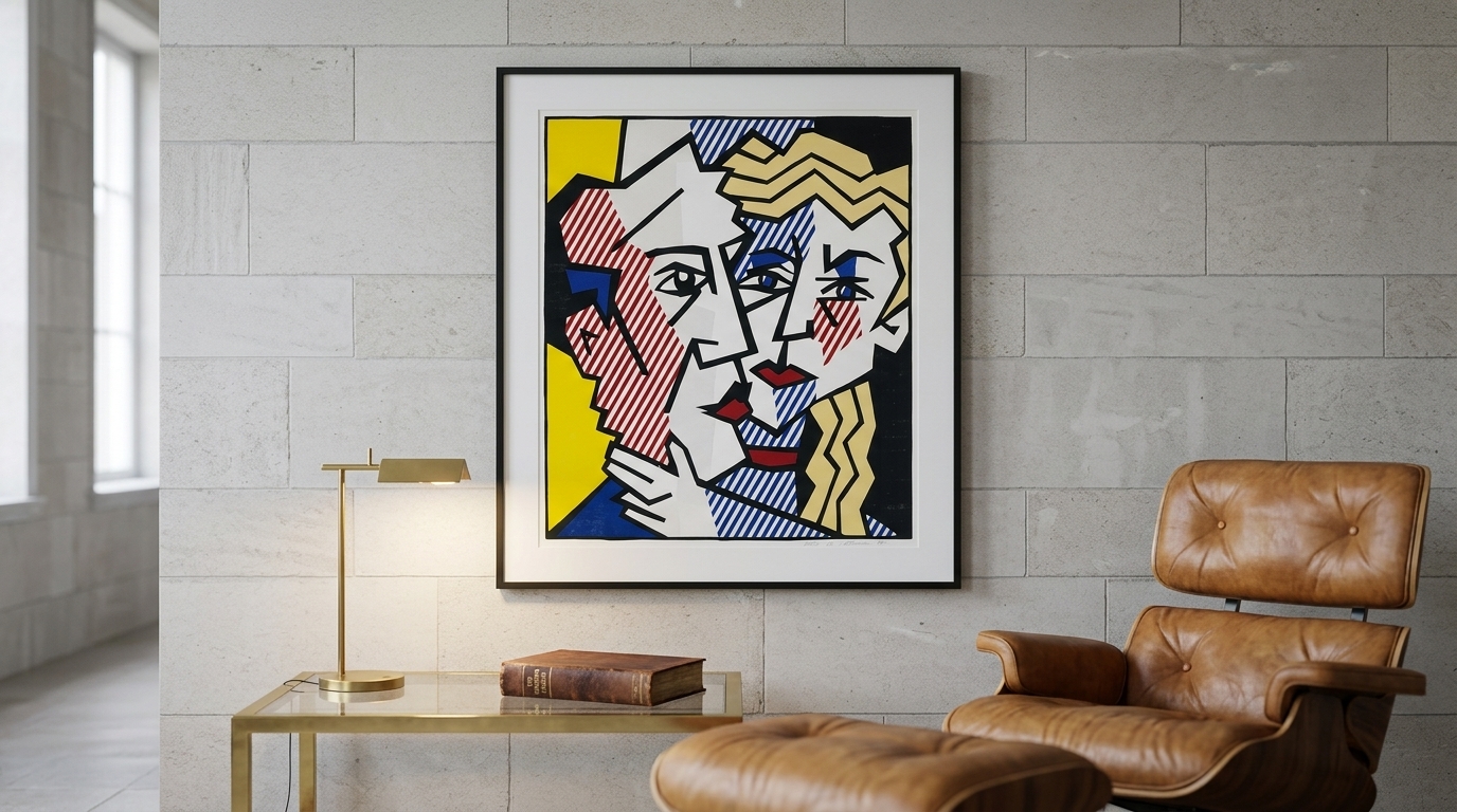 Roy Lichtenstein hero scene 1