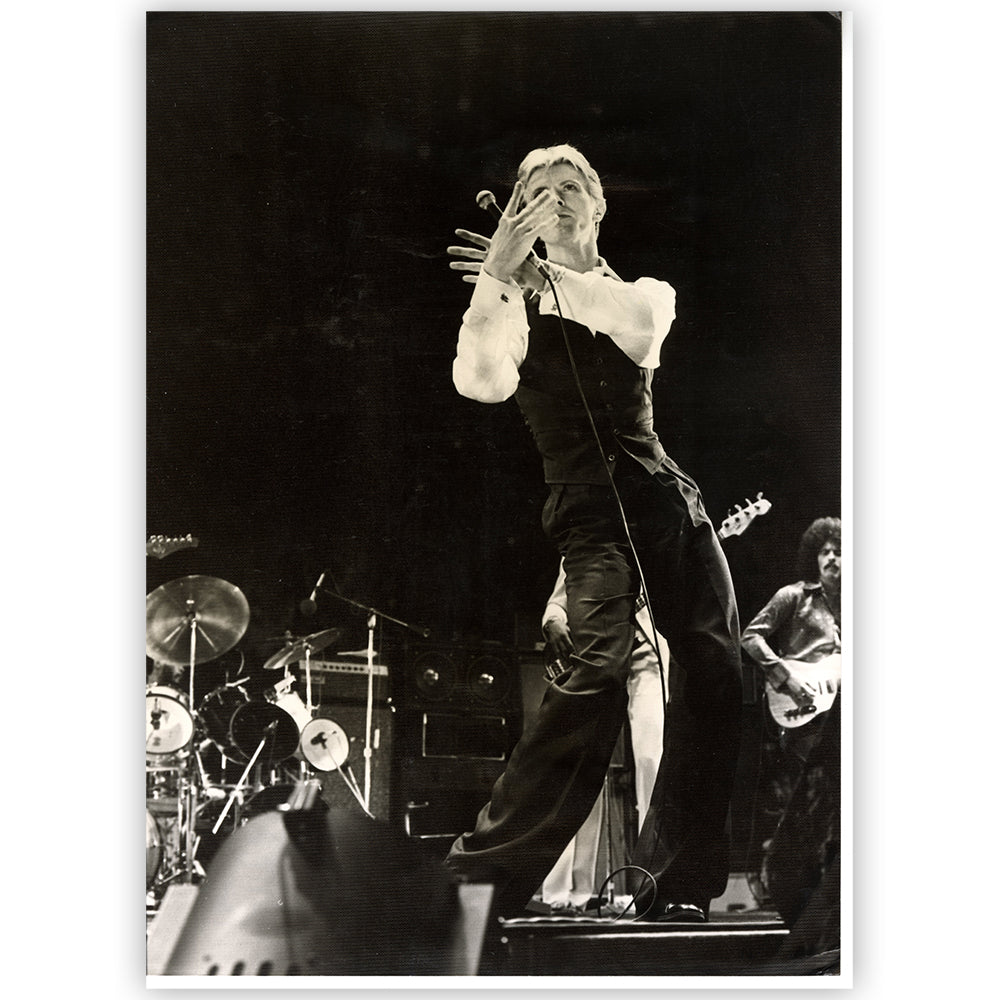 David Bowie at The Forum, 1974