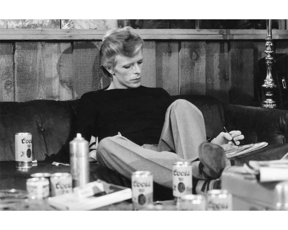 David Bowie recording Young Americans, 1974