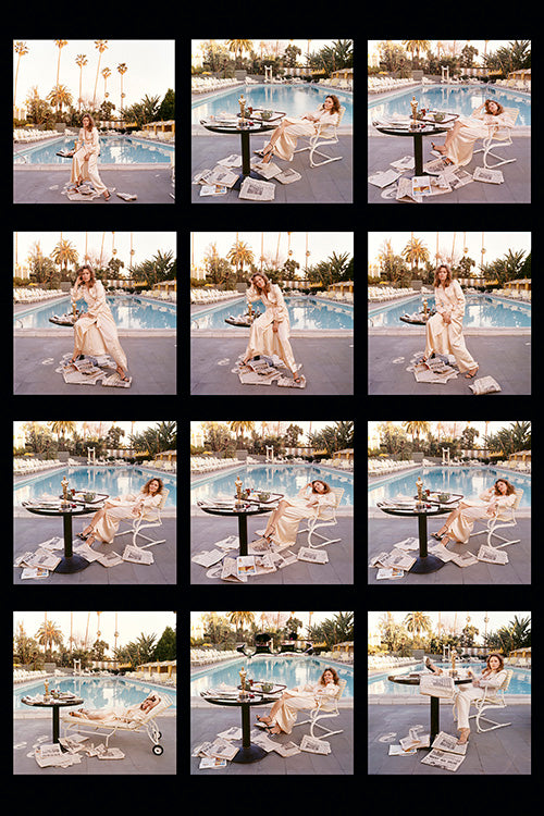 Faye Dunaway: The Morning After, Contact Sheet, 1977