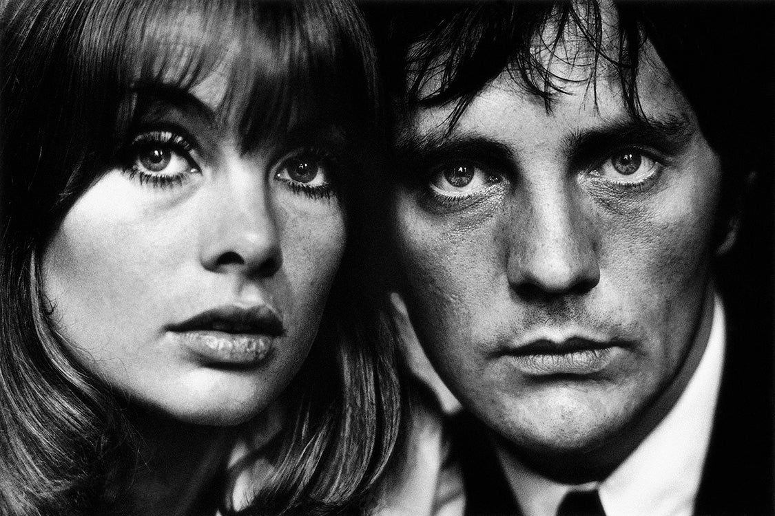 Jean Shrimpton & Terence Stamp portrait, 1965