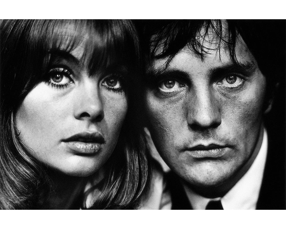 Jean Shrimpton & Terence Stamp portrait, 1965