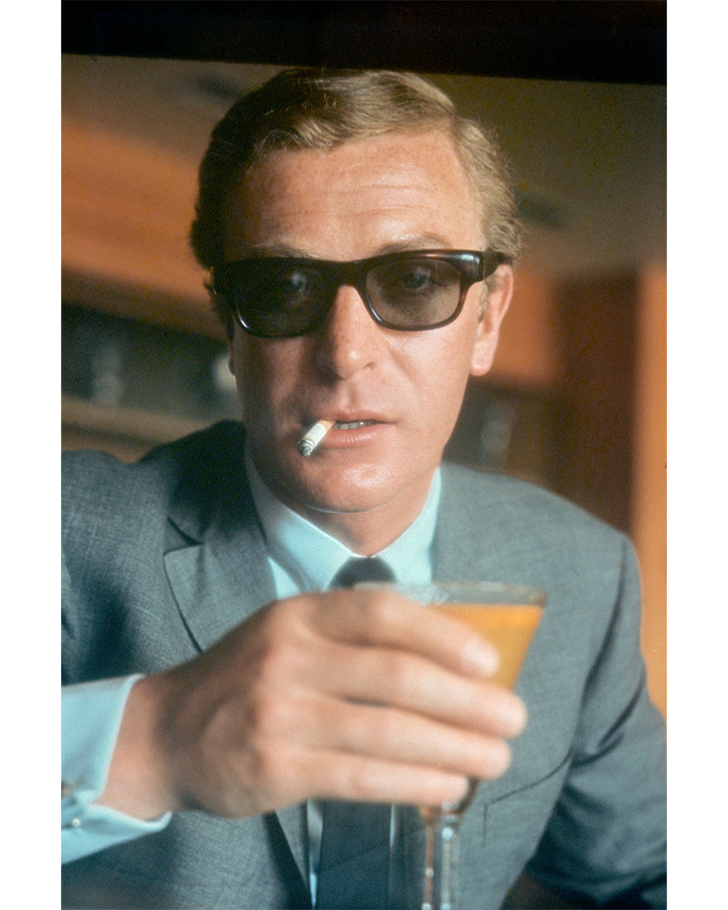 Michael Caine filming Funeral in Berlin (colourised), 1966