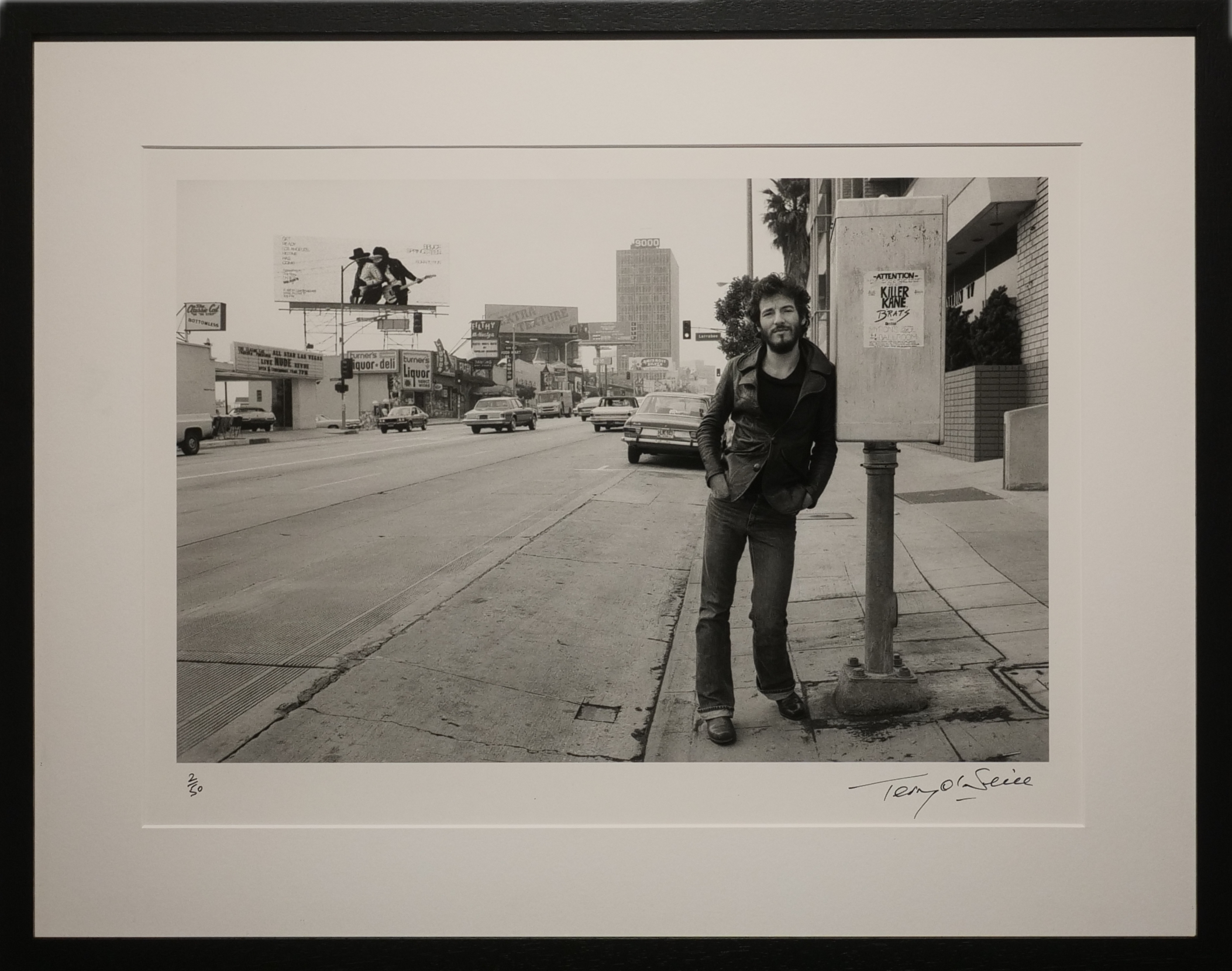 Bruce Springsteen on the Sunset Strip, 1975