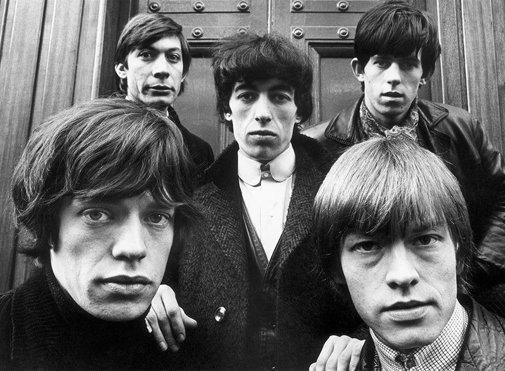 The Rolling Stones outside St George's Church, 1964
