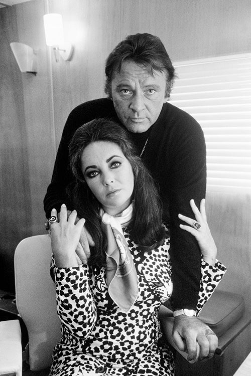 Richard Burton & Elizabeth Taylor in Hounslow, 1971