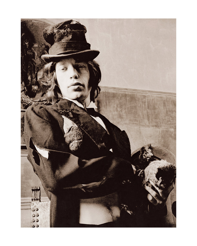 The Rolling Stones Beggar’s Banquet: Mick Jagger with Chick, 1968