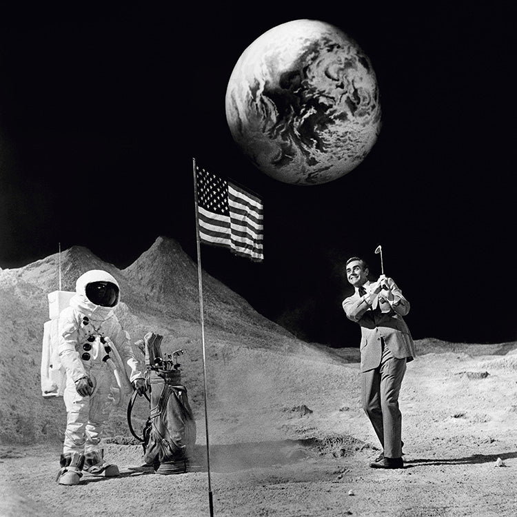 Sean Connery on the Moon, 1971