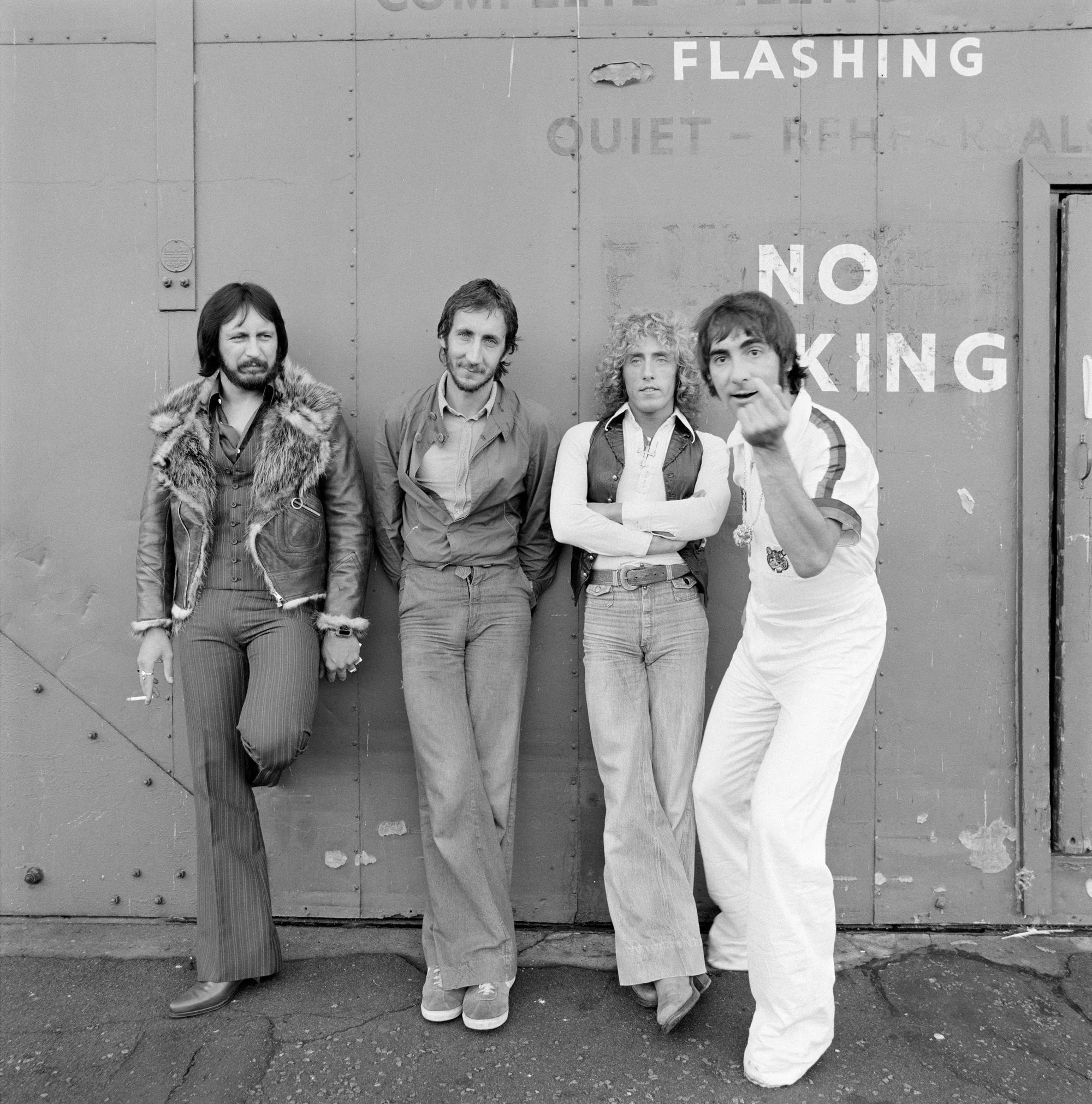 The Who at Shepperton Studios, 1975 – Limited Edition Print